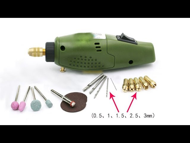 KKMOON DC12V Mini Electric Grinder Set Electric Drill Grinding