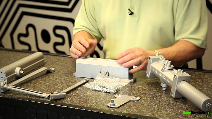 Door Closers Basics | Door Hardware Simplified | Commercial Door Closer