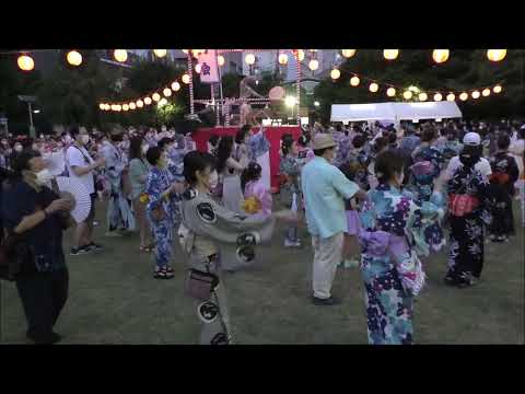 「チャンチキおけさ」　2022年白金台どんぐり児童遊園盆踊り２４