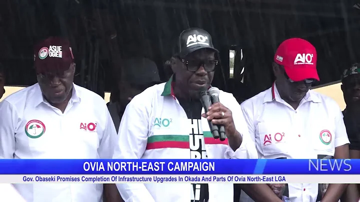 Gov. Obaseki Promises Completion Of Infrastructure Upgrades In Okada & Parts Of Ovia North-East LGA