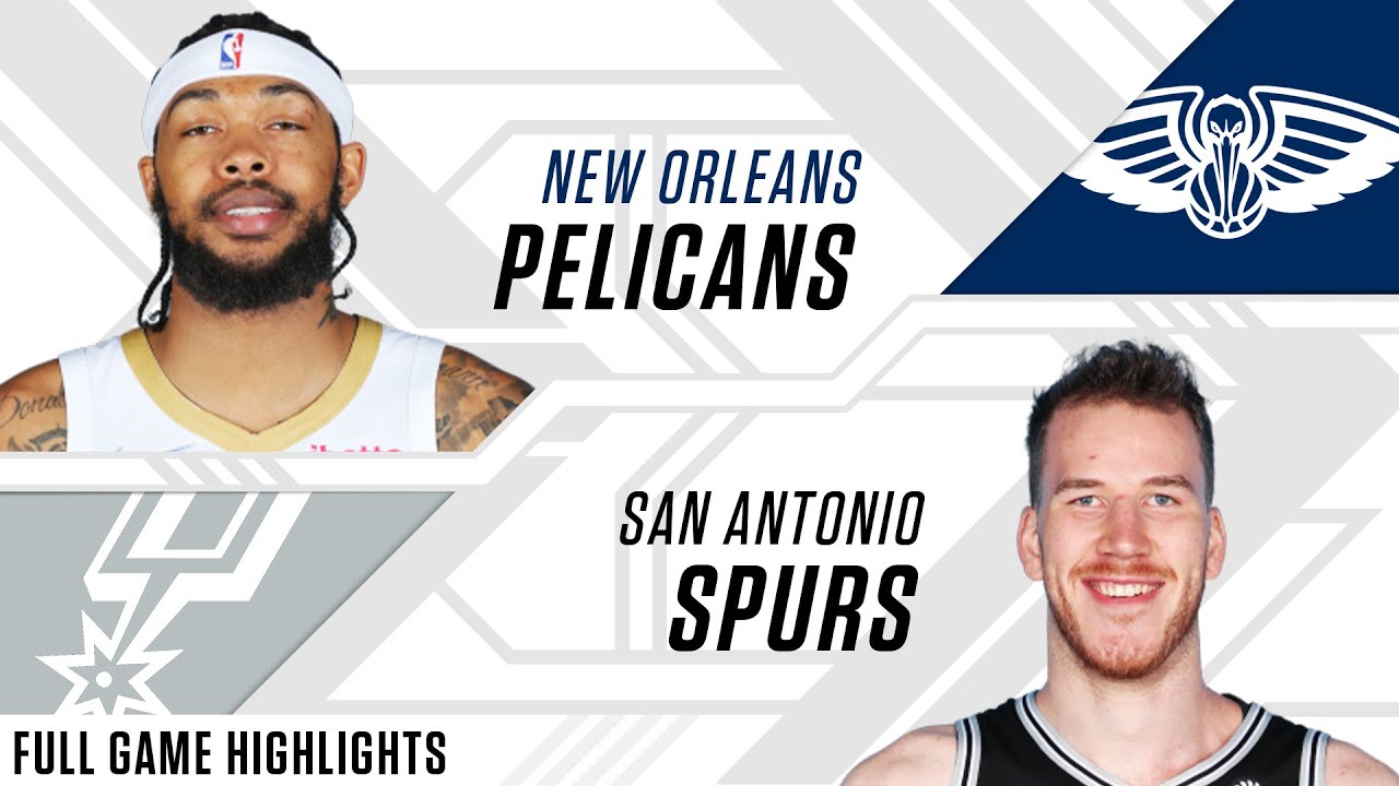 pelicans - san antonio spurs