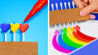 MEŞGUL EBEVEYNLERE YARATICI SANAT FİKİRLERİ 🌟 EBEVEYNLER İÇİN DEĞERLİ TAKTİKLER 123 GO! TRENDS