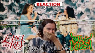 REACCIÓN: ✧  Lana Del Rey x Billie Eilish - Ocean Eyes\/Video Games - Live at Coachella 2024 ✧
