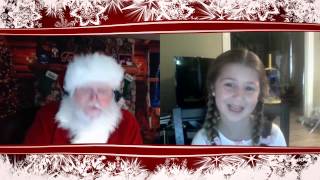 Experience the magic of talking to Santa LIVE via video chat. screenshot 3