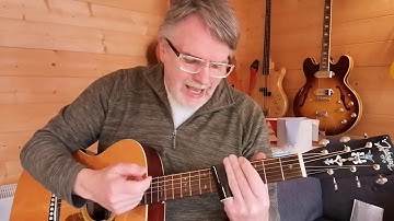 Rollin and Tumblin - Nigel Patrick plays Blues in open G tuning with slide