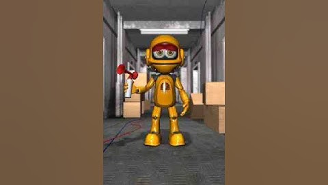 Talking roby the robot video