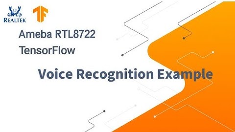 AMB23 TensorFlow Lite for Ameba RTL8722