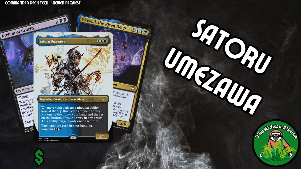 mtg satoru umezawa commander deck Put one of them into your hand and the rest on the bottom of your library in any order Satoru, Umezawa | Ninjutsu, Budget