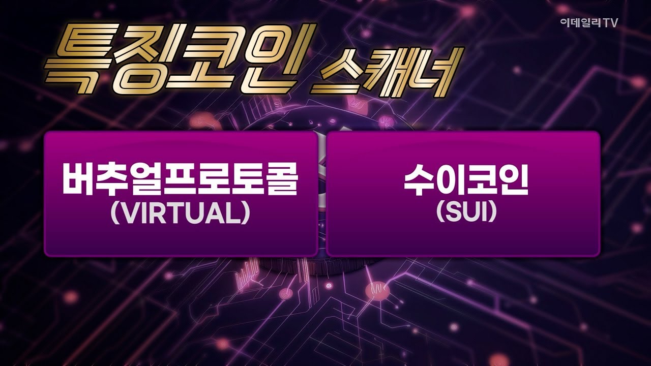 오늘 주요 코인 흐름에 대한 진단 및 전망은? - 버추얼프로토콜(VIRTUAL) & 수이코인(SUI) | 코인 트렌드 (20250423)