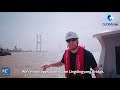 GLOBALink | Mega sea-crossing bridge under construction in Guangdong, China