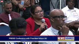 NEWS Source Live: Press Conference with President Irfaan Ali