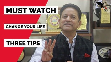 This Video Will Change Your Life | 3 Pillars of Success by Maj Gen VPS Bhakuni | SSB Sure Shot