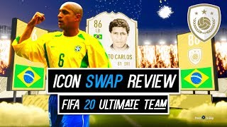 FIFA 20 ROBERTO CARLOS REVIEW | ICON SWAPS | FIFA 20 ULTIMATE TEAM