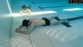 First Time Breath Hold Training - Gediminas - +80% by Christian Wedoy 19,103 views 2 years ago 2 minutes, 53 seconds