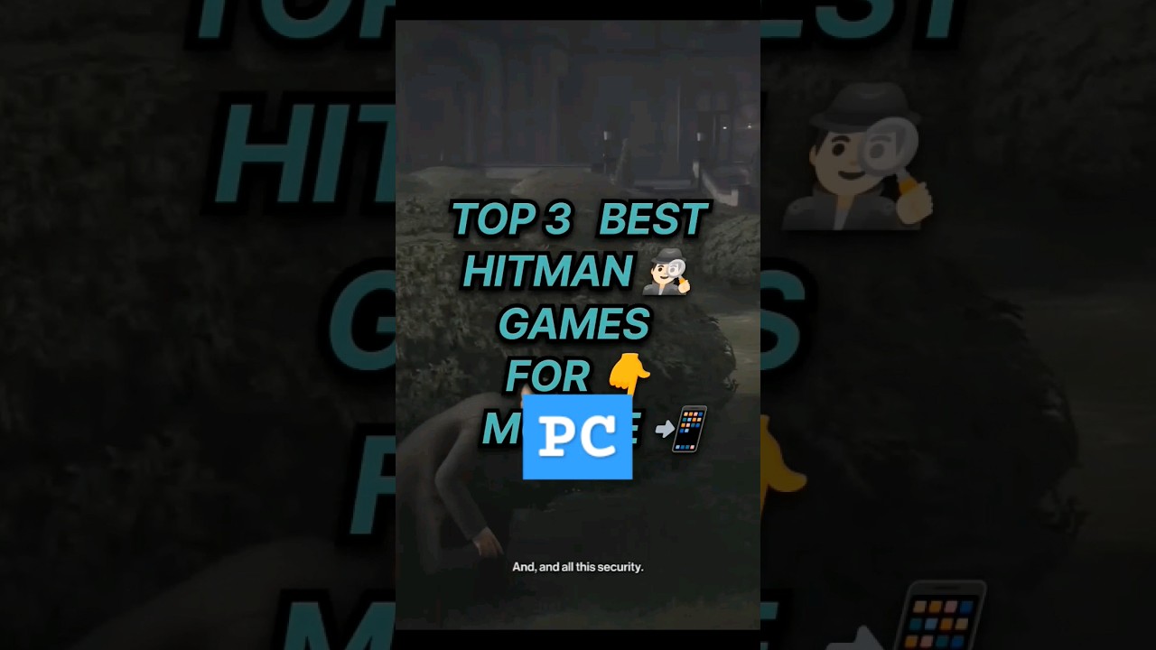Top 5 best Hitman games for pc | best Hitman games for pc | 