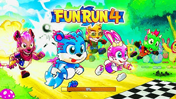 FUN RUN 4 - Gameplay Walkthrough Part 1 Multiplayer Racing Game