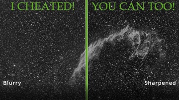 I made a neural network to sharpen astro images!