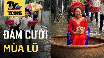 Đám cưới mùa nước lũ tại miền Trung - Cô dâu chú rể 