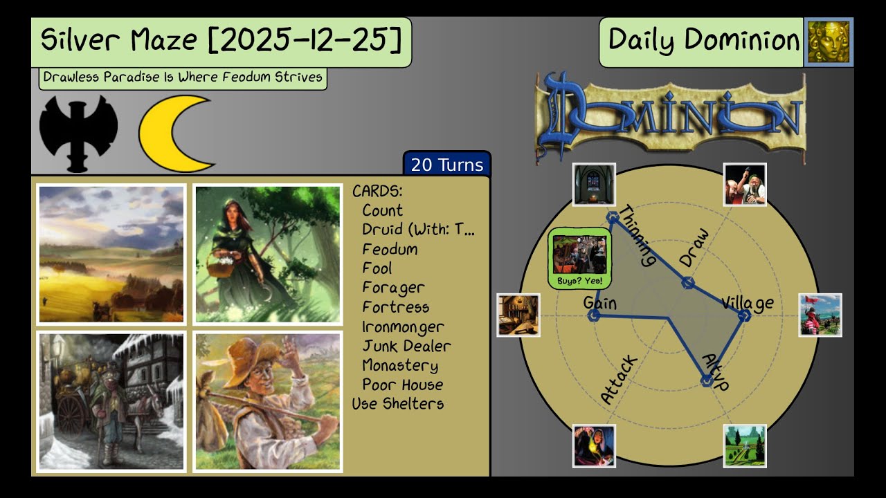 Daily Dominion 2025-12-25 - Silver Maze