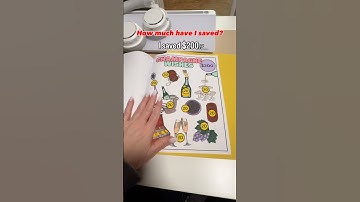 Finally Saving Money! Cash Stuffing Savings Challenge Coloring Book #cashstuffing #money