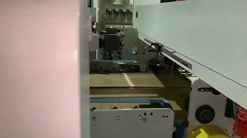 High Speed Computerized Automatic Folder Gluer Stitcher Machine #Stitcher #Foldergluer #Stitching