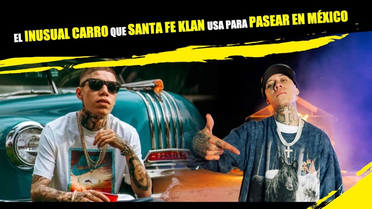 Previsualización de video para nota El inusual carro que Santa Fe Klan usa para pasear en México
