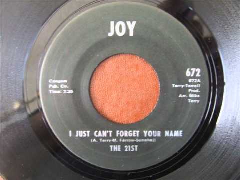 The 21ST — The 21st I Just Can't Forget Your Name