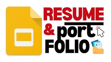 Designing a Resume or Portfolio in Google Slides (Easy Steps!)