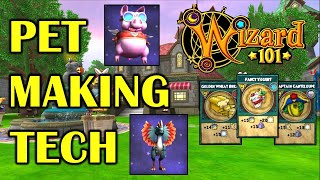 Wizard101  BEST Pet Making TECH! (Perfect in 12 Hatches?)