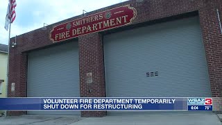 Smithers Volunteer Fire Department temporarily closed for restructuring