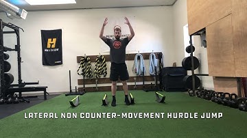Lateral Non Counter-Movement Hurdle Jump