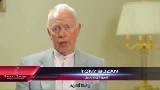 Tony Buzan endorsing Rashad Fakiha توني بوزان يتحدث عن خبير التنمية البشرية رشاد فقيها