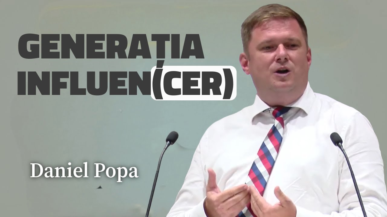 Dani Popa - Generația influen(CER) | PREDICĂ 2025