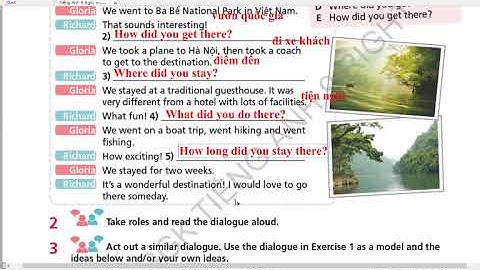 Tiếng Anh 9 Right On (Unit 2 Natural Wonders and Travels) 2D Everyday English (Trang 29)