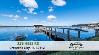 239 Hess Road Crescent City, FL 32112  For Sale | Gailey Enterprises Real Estate