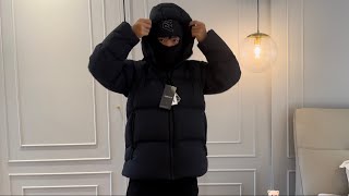 PALACE Pertex Matte Balaclava Puffa Puffer Jacket Black & Vesuvio Knit Week 4 Winter 2023 Season