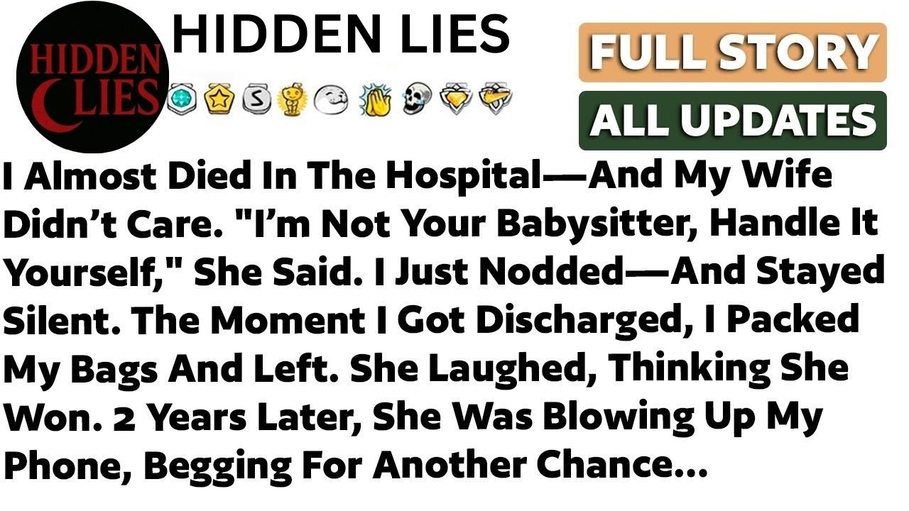 I Almost Died In The Hospital—And My Wife Didn’t Care. She Said 