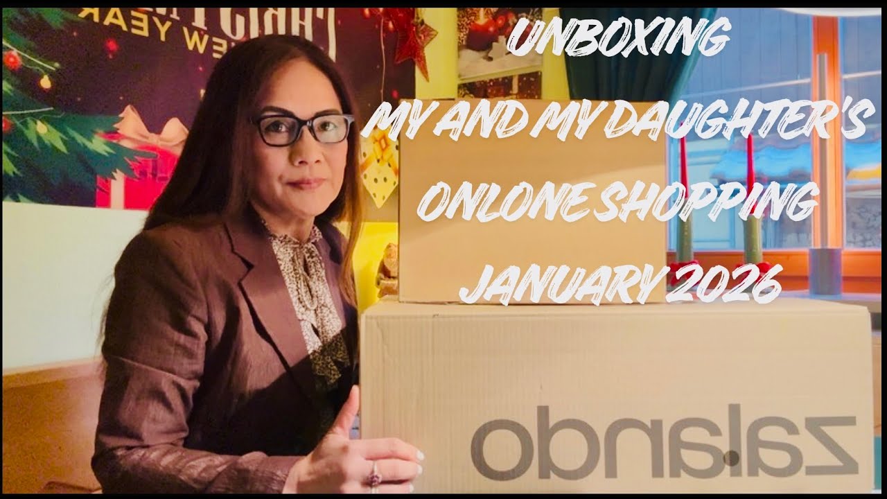 Unboxing my and my daughter online shopping 2026 II JEAN LENNERTZ