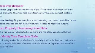 How to Fix Duplicated Rows When Rendering Multiple Collections in Flask with Jinja2