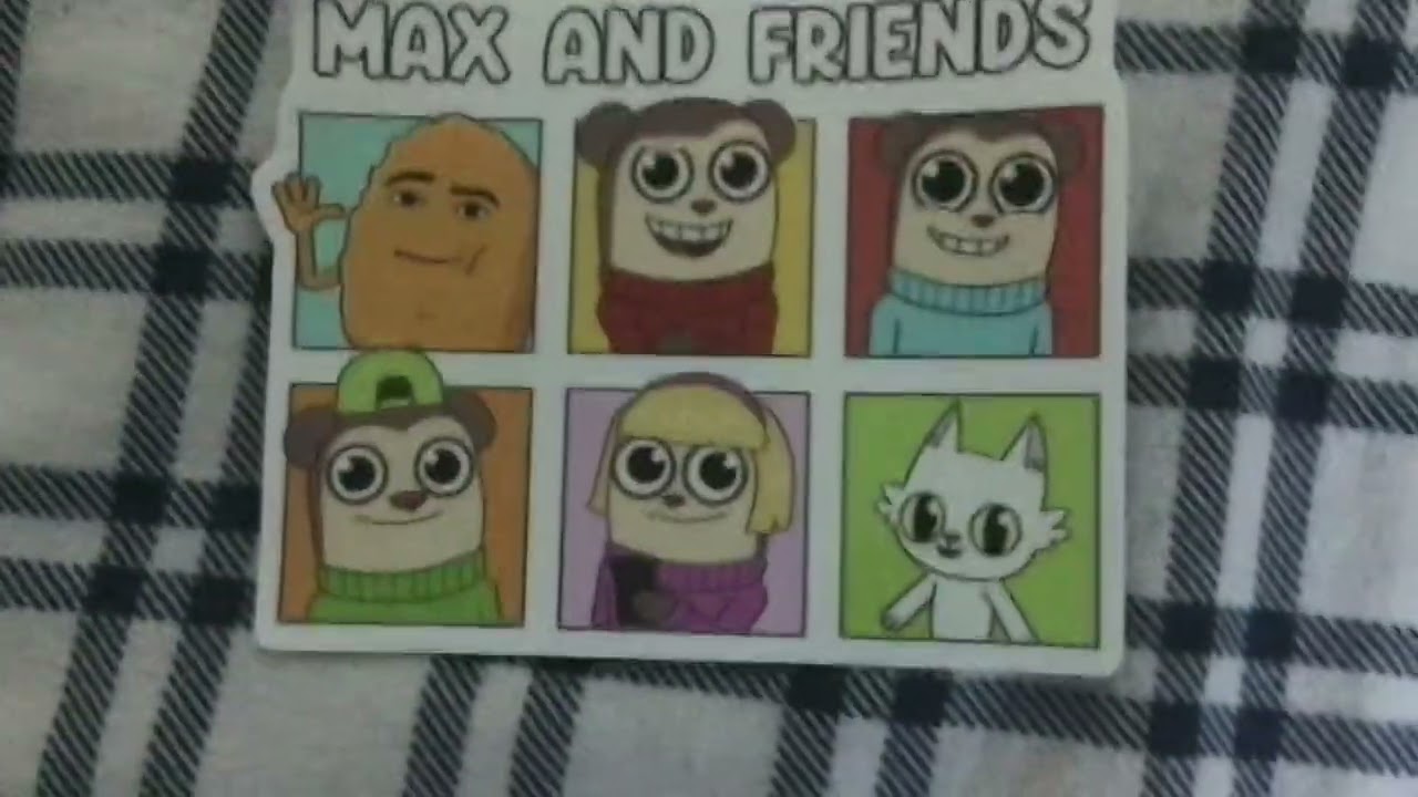 MAX DESIGN PRO STICKER MERCH 