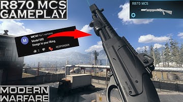Modern Warfare Remington Model 870 MCS (Model 680) Gameplay