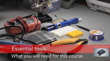 Arduino Step by Step Getting Started - Tools you will need | Tech Explorations