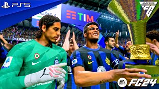 FC 24 - Inter Milan Wins Serie A 23/24 at San Siro | PS5™ [4K60]