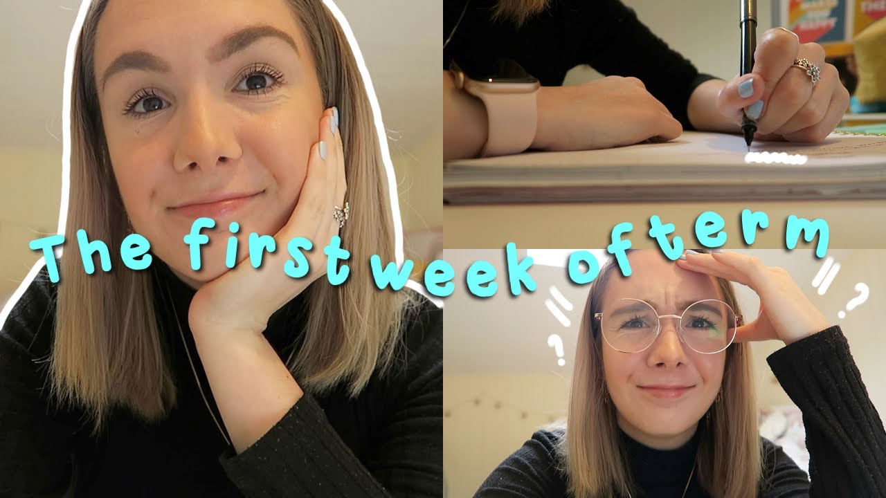 the first week of my final term at university | bournemouth uni vlog