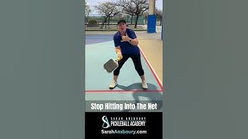 Stop Hitting Into The Net! - Tip by Sarah Ansboury