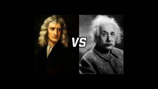 Newton vs Einstein the ultimate physics battle 💯 #physics #lifeisbutadream #einstein #ihavethisthin