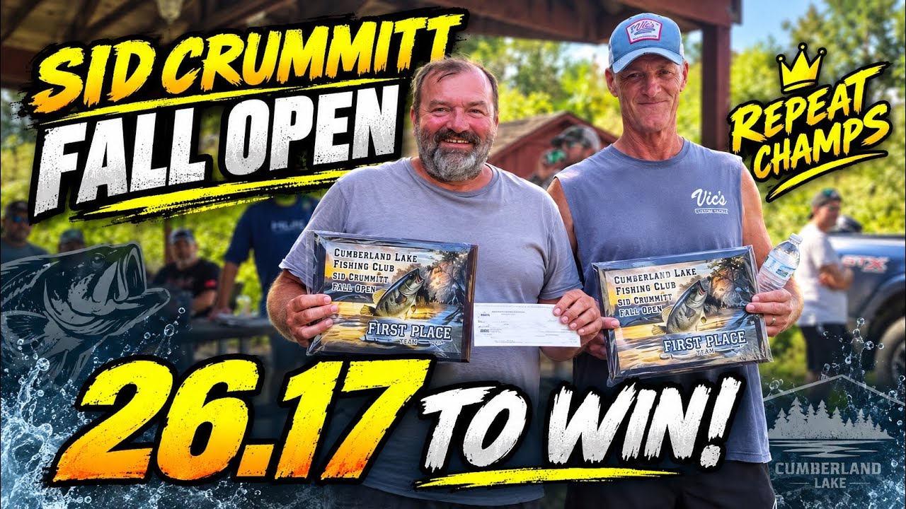 CLENDENING BASS FISHING CLUB HOST THEIR SID CRUMMITT ANNUAL FALL 2 DAY OPEN