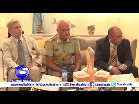 Safiirka Talyaaniga Carlo Campanile oo Gobalka Banaadir booqday iyo balanqaad kiisa