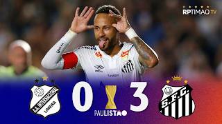 Inter de Limeira 0 x 3 Santos (Neymar's Show) ● Paulistão 2025 Goals &amp; Highlights ᴴᴰ