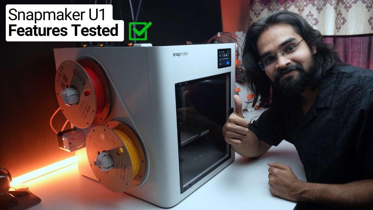 Snapmaker U1 3D Printer Unboxing & Review | Full Feature Testing ...